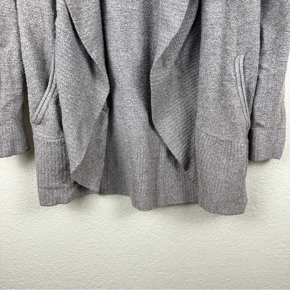 Barefoot Dreams‎ CozyChic Bamboo Circle Lounge Long Sleeve Cardigan Size Medium - Picture 6 of 13